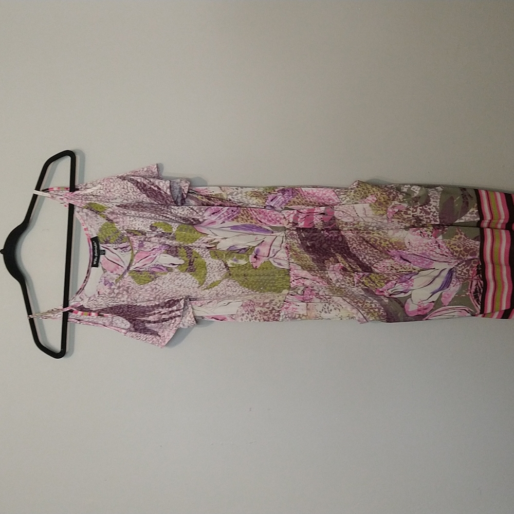 Stretchy floral dress